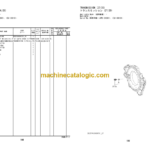 Hitachi ZW180-5B Wheel Loader Equipment Components Parts Catalog