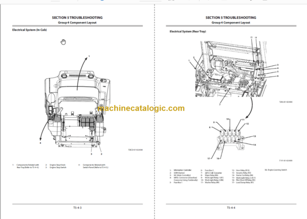 Hitachi ZX370LCH ZX400MTH GI Technical and Workshop Manual