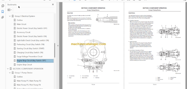 Hitachi ZX35U-5N Hydraulic Excavator Technicial and Workshop Manual