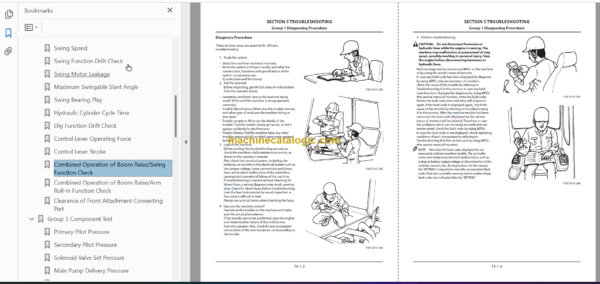 Hitachi ZX35U-5N Hydraulic Excavator Technicial and Workshop Manual