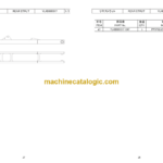 Hitachi Sumitomo SCX3800A-3 Bracing List