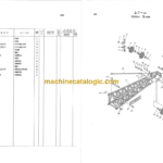 Hitachi KH125D DRAGLINE (With Dragline Bucket 1.0m3) Parts Catalog