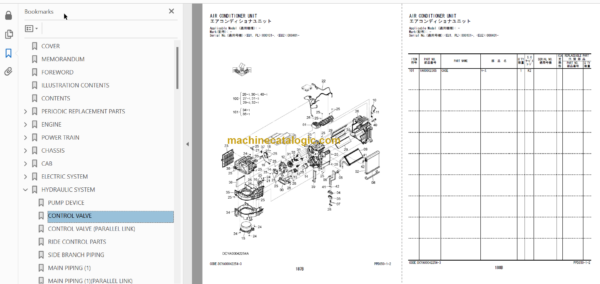 Hitachi ZW180-6 180PL-6 Wheel Loader (PPD850-1-2) Parts Catalog