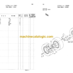 Hitachi CC150 CC150C-2 CC150CW-2 Vibratory Roller Parts Catalog