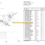 Hitachi ZW550-5B Wheel Loader Equipment Components Parts Catalog (PNHFE-60-E1-1)