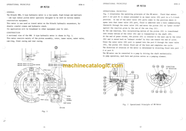 Hitachi KH55L Tracked Crane Service Manual