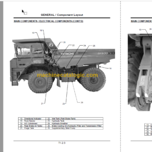 Hitachi EH600 Technical and Workshop Manual