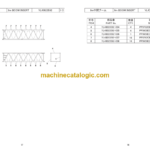Hitachi Sumitomo SCX1800A-3 Bracing List