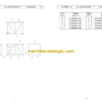 Hitachi Sumitomo SCX1800A-3 Bracing List
