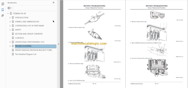 Hitachi ZX160LC-7H Technical and Workshop Manual