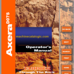 Sandvik AXERA D07–S 260 Operator’s Manual Serial No. 102D3839-1