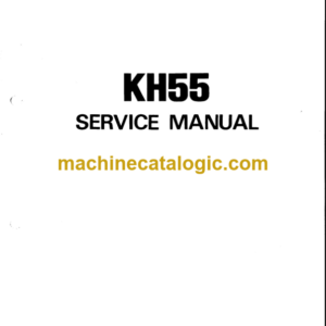 Hitachi KH55 Tracked Crane Service Manual