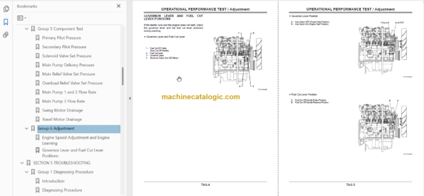 Hitachi ZX70 ZX70LC Excavator Technicial and Workshop Manual