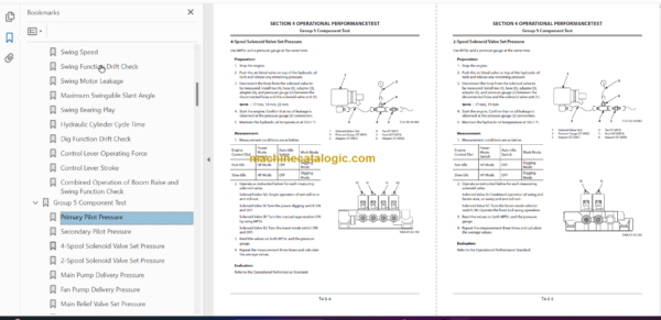 Hitachi ZX470-6 470LC-6 490H-6 490LCH-6 490R-6 490LCR-6 530LCH-6 Technical and Workshop Manual