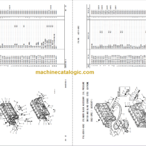 Komatsu PC400-7 Hydraulic Excavator PARTS BOOK SERIAL NUMBERS Y400001 and up