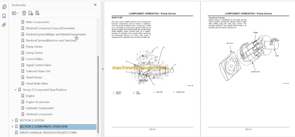 MA200 Amphibious Excavator Technical and Workshop Manual