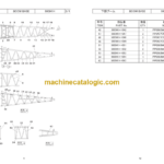 Hitachi Sumitomo SCX1200HD-2 Bracing List