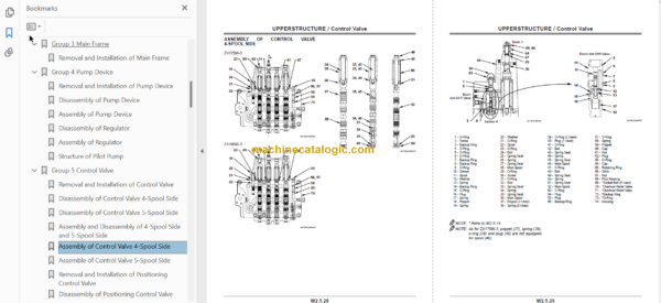 Hitachi ZX170W-3 ZX190W-3 Technical and Workshop Manual