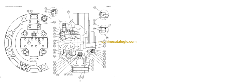 Hitachi KH55 Tracked Crane Service Manual