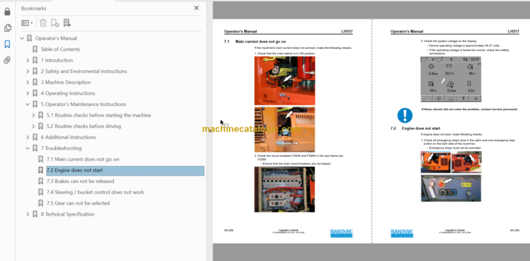 Sandvik DD421-60C Operator's Manual Serial No. 116D46806-1