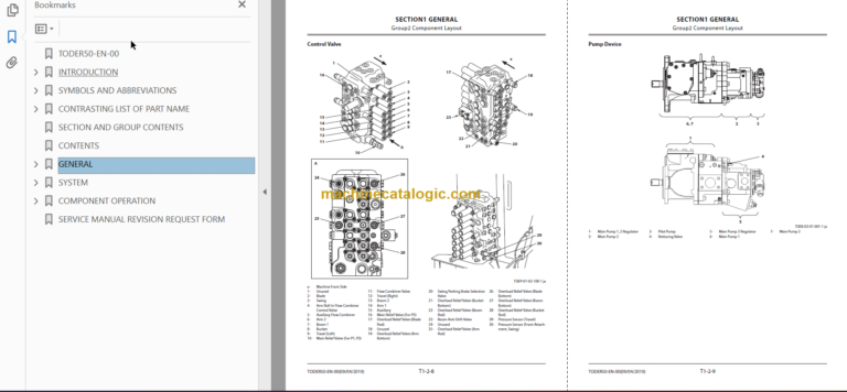 Hitachi ZX85USB-6 Technical and Workshop Manual