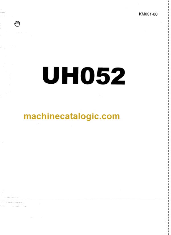 Hitachi UH052 Service Manual