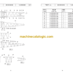 Hitachi Sumitomo SCX1200HD-2 Bracing List