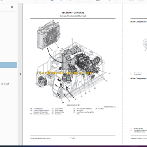 Hitachi ZX490LCH-7 Technical and Workshop Manual