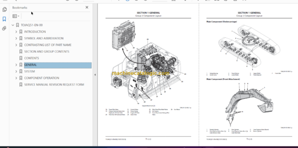 Hitachi ZX490LCH-7 Technical and Workshop Manual