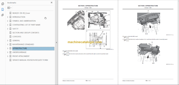 Hitachi ZX490LCH-7 Technical and Workshop Manual