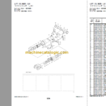 Hitachi ZW310-5A Wheel Loader Equipment Components Parts Catalog (PNFC90-E1-1)