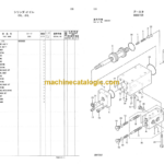 Hitachi Sumitomo SCX400 Equipment Components Parts Catalog