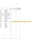 Hitachi KH230 JOY-STICK LEVER Parts Catalog Serial No.0102-