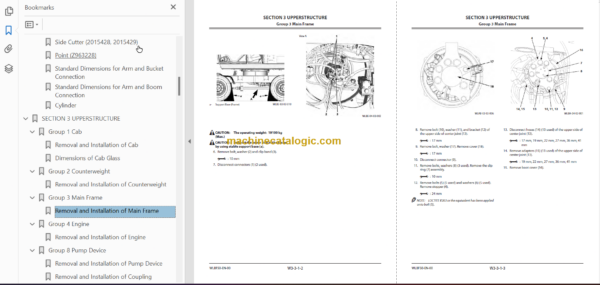 Hitachi ZX190W-6 Service Manual