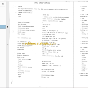 Hitachi UH052 Service Manual