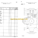 Hitachi CP205 210 215 RT205 Equipment Components Parts Catalog