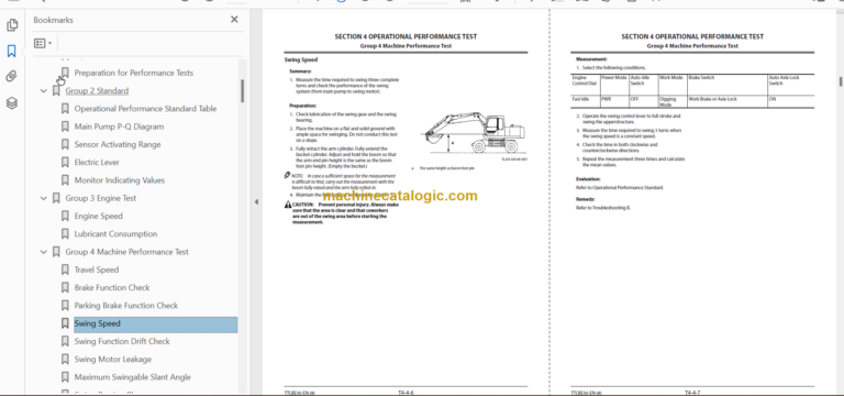 Hitachi ZX170W-6 Technical and Workshop Manual