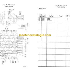 Hitachi Sumitomo SCX300-C Equipment Components Parts Catalog