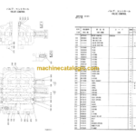 Hitachi Sumitomo SCX300-C Equipment Components Parts Catalog
