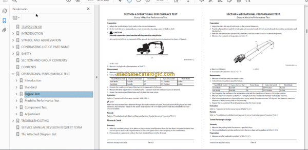 Hitachi ZX530LCH-7 Technical and Workshop Manual