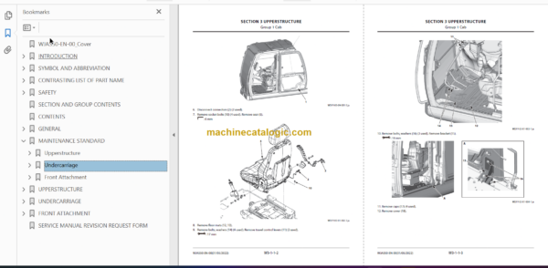 Hitachi ZX530LCH-7 Technical and Workshop Manual