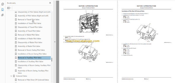 Hitachi ZX85USB-6 Technical and Workshop Manual