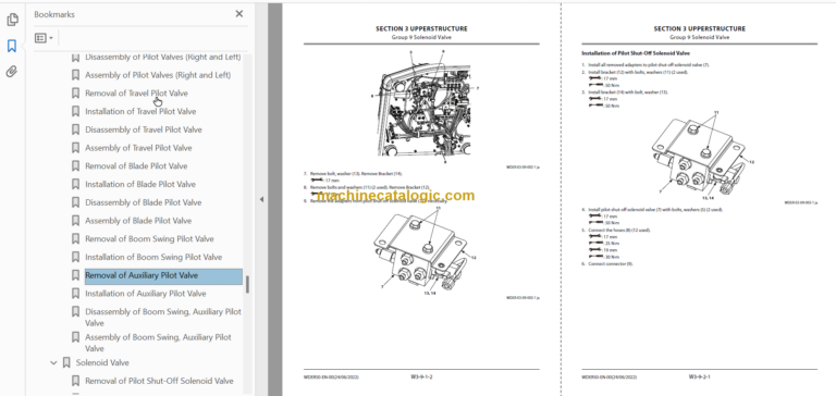 Hitachi ZX85USB-6 Technical and Workshop Manual