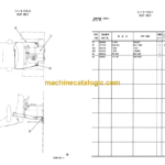 Hitachi Sumitomo SCX700 Lifting Cab Spec. Parts Catalog