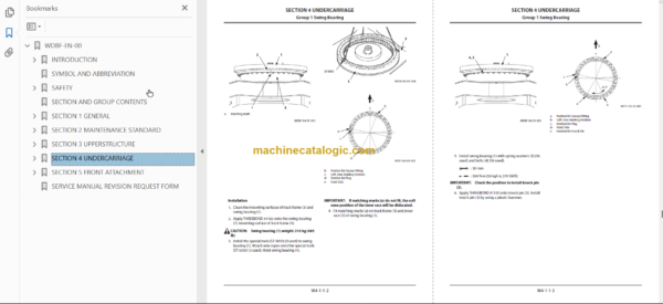 Hitachi ZX180LC-5B ZX180LCN-5B Technical and Workshop Manual