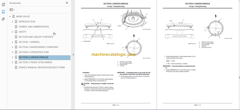Hitachi ZX180LC-5B ZX180LCN-5B Technical and Workshop Manual