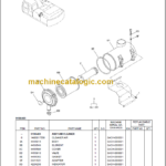 Hitachi ZX370+ Parts Catalog