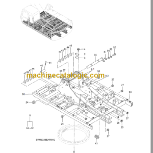 Hitachi ZX210LCH+ Parts Catalog