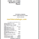 John Deere 310SG 315SG Backhoe Loader Repair Technical Manual
