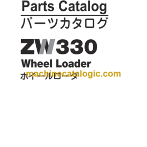 Hitachi ZW330 Wheel Loader (P92C1-1-3) Parts Catalog